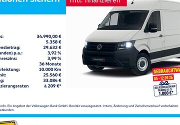 VW Crafter 9.893 km 34.500 &euro; Krefeld 47803