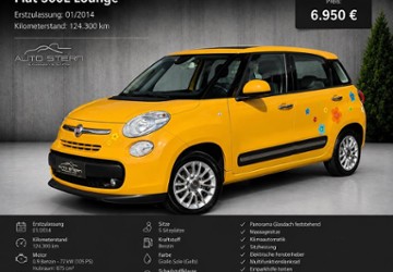 Fiat 500L 124.300 km 6.950 &euro; Grevenbroich 41516
