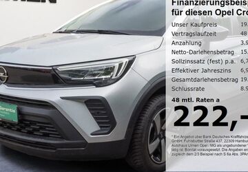 Opel Crossland (X) 19.890 km 18.888 &euro; Düsseldorf 40231