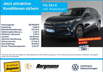 VW Tiguan 9.388 km 38.990 &euro; Krefeld 47803